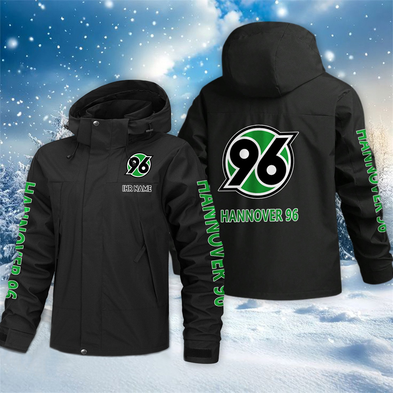 Hannover 96 – Outdoorjacke Sportlicher Stil mit Ihrem Namen Hannover 96 – Outdoorjacke Sportlicher Stil mit Ihrem Namen