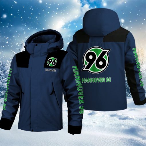 Hannover 96 – Outdoorjacke Sportlicher Stil mit Ihrem Namen Hannover 96 – Outdoorjacke Sportlicher Stil mit Ihrem Namen