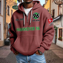 Hannover 96 – Waffel-Hoodie neue Version mit Ihrem Namen