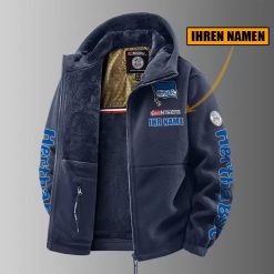 Hertha BSC – Winter Zip Hoodie Neue Edition mit Ihrem Namen