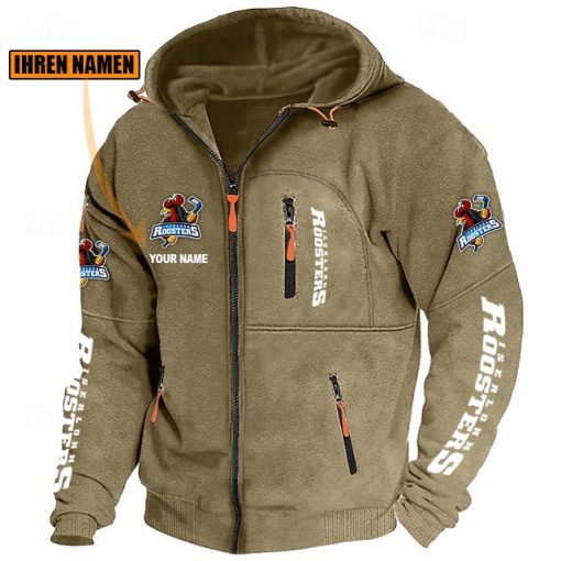 Iserlohn Roosters Individueller Name Neue Version Zip-Up-Jacke Iserlohn Roosters Individueller Name Neue Version Zip-Up-Jacke