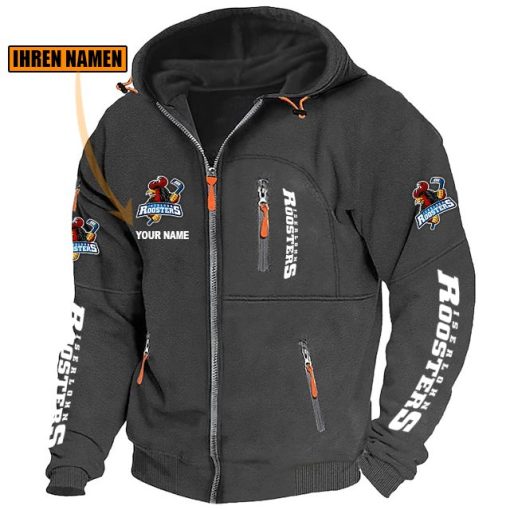 Iserlohn Roosters Individueller Name Neue Version Zip-Up-Jacke Iserlohn Roosters Individueller Name Neue Version Zip-Up-Jacke