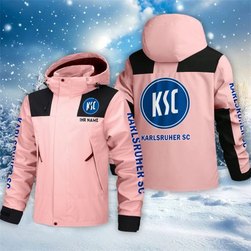 Karlsruher SC – Outdoorjacke Sportlicher Stil mit Ihrem Namen Karlsruher SC – Outdoorjacke Sportlicher Stil mit Ihrem Namen