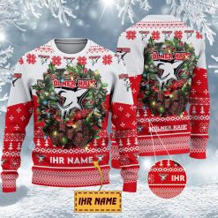 Kölner Haie Special Edition Weihnachtspullover (Individueller Name)