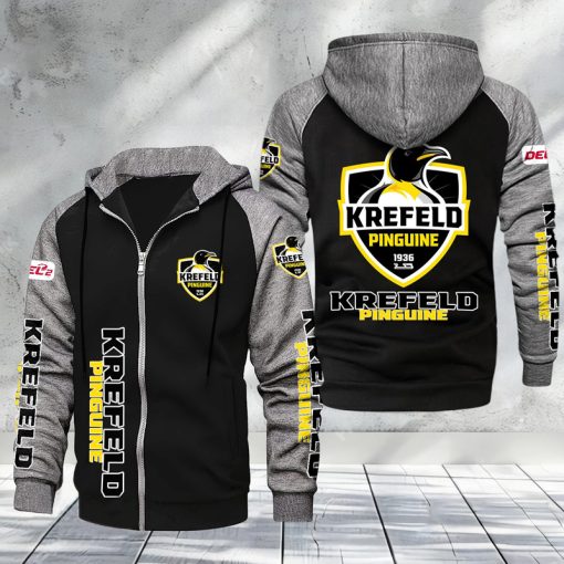 Krefeld Pinguine Raglan Zip Hoodie – Sonderausgabe Krefeld Pinguine Raglan Zip Hoodie – Sonderausgabe