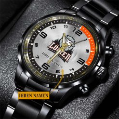 Löwen Frankfurt Individueller Name Stahluhr