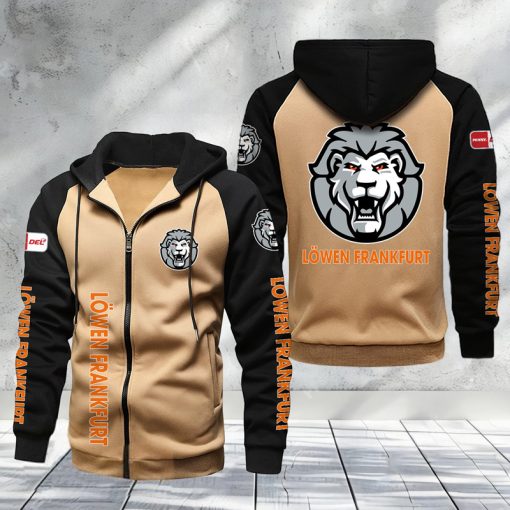 Löwen Frankfurt Raglan Zip Hoodie – Sonderausgabe Löwen Frankfurt Raglan Zip Hoodie – Sonderausgabe