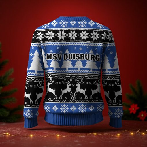 Msv duisburg Fan Edition Weihnachtspullover im neuen Design Msv duisburg Fan Edition Weihnachtspullover im neuen Design