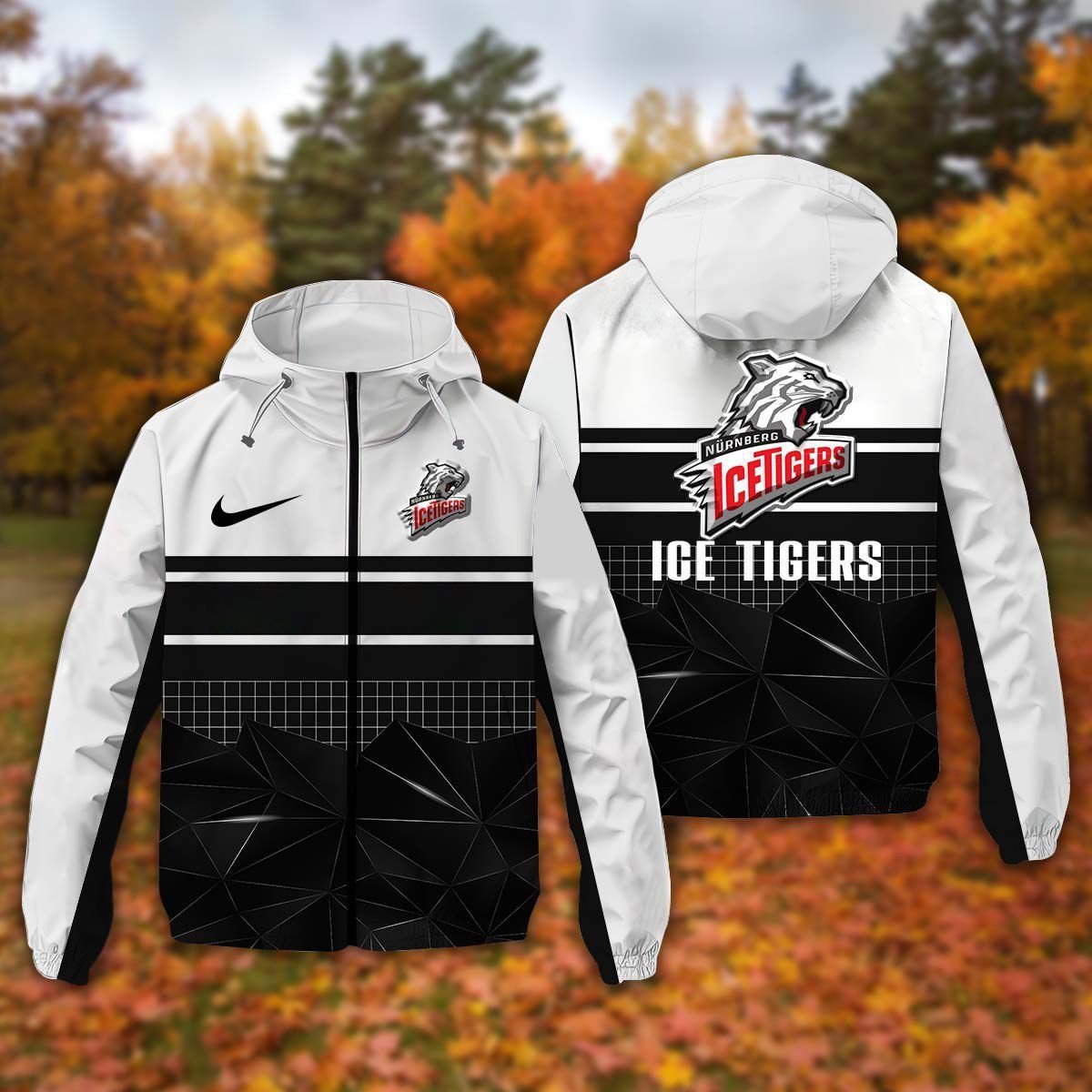 Nürnberg Ice Tigers FlexZip Hoodie (Sonderausgabe) Nürnberg Ice Tigers FlexZip Hoodie (Sonderausgabe)