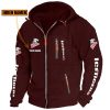 Nürnberg Ice Tigers Individueller Name Neue Version Zip-Up-Jacke