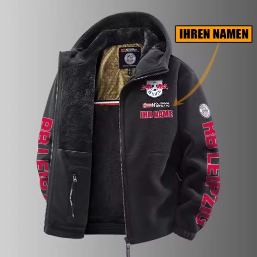 RB Leipzig – Winter Zip Hoodie Neue Edition mit Ihrem Namen RB Leipzig – Winter Zip Hoodie Neue Edition mit Ihrem Namen