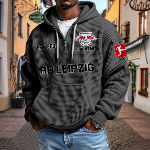 RB Leipzig – Waffel-Hoodie neue Version mit Ihrem Namen RB Leipzig – Waffel-Hoodie neue Version mit Ihrem Namen