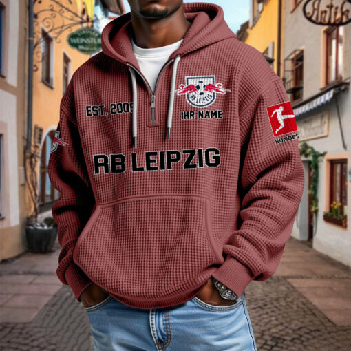 RB Leipzig – Waffel-Hoodie neue Version mit Ihrem Namen RB Leipzig – Waffel-Hoodie neue Version mit Ihrem Namen