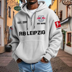 RB Leipzig – Waffel-Hoodie neue Version mit Ihrem Namen