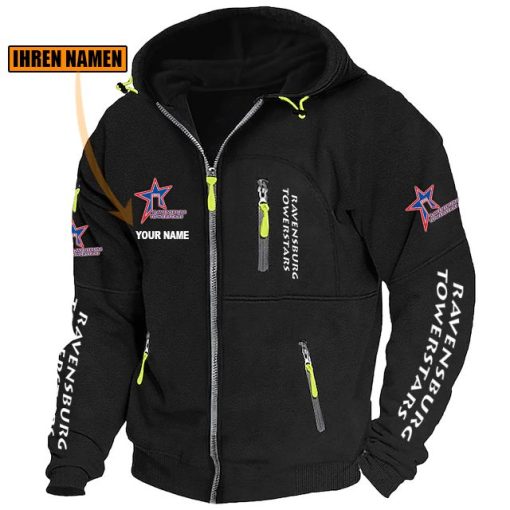 Ravensburg Towerstars Individueller Name Neue Version Zip-Up-Jacke Ravensburg Towerstars Individueller Name Neue Version Zip-Up-Jacke