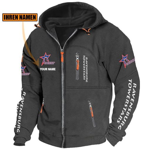Ravensburg Towerstars Individueller Name Neue Version Zip-Up-Jacke Ravensburg Towerstars Individueller Name Neue Version Zip-Up-Jacke