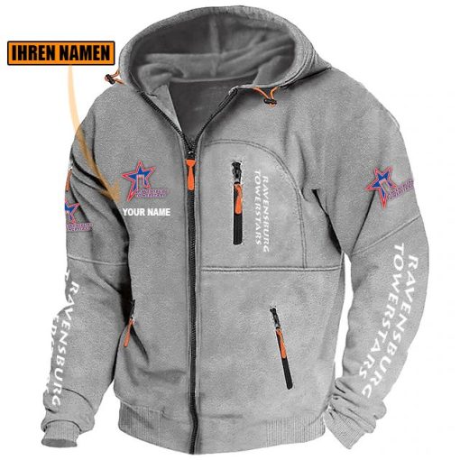 Ravensburg Towerstars Individueller Name Neue Version Zip-Up-Jacke Ravensburg Towerstars Individueller Name Neue Version Zip-Up-Jacke