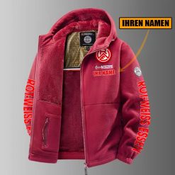 Rot-Weiss Essen – Winter Zip Hoodie Neue Edition mit Ihrem Namen