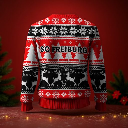 SC Freiburg Fan Edition Weihnachtspullover im neuen Design SC Freiburg Fan Edition Weihnachtspullover im neuen Design