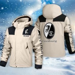 SC Freiburg – Outdoorjacke Sportlicher Stil mit Ihrem Namen