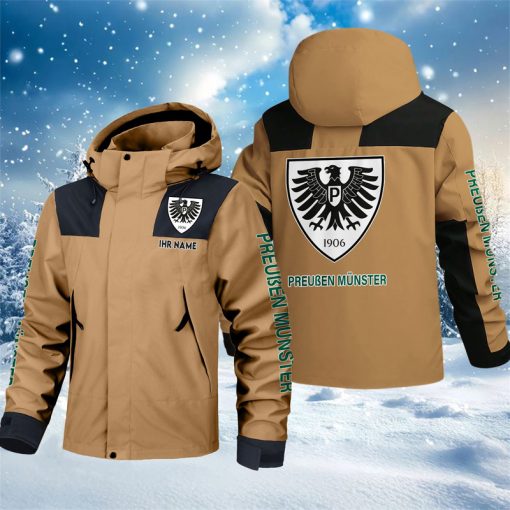 SC Preußen Münster – Outdoorjacke Sportlicher Stil mit Ihrem Namen SC Preußen Münster – Outdoorjacke Sportlicher Stil mit Ihrem Namen