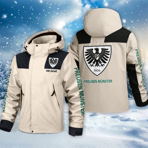 SC Preußen Münster – Outdoorjacke Sportlicher Stil mit Ihrem Namen SC Preußen Münster – Outdoorjacke Sportlicher Stil mit Ihrem Namen