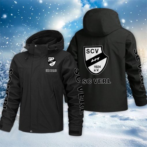 SC Verl – Outdoorjacke Sportlicher Stil mit Ihrem Namen SC Verl – Outdoorjacke Sportlicher Stil mit Ihrem Namen