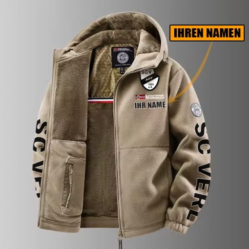 SC Verl – Winter Zip Hoodie Neue Edition mit Ihrem Namen SC Verl – Winter Zip Hoodie Neue Edition mit Ihrem Namen