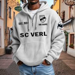 SC Verl – Waffel-Hoodie neue Version mit Ihrem Namen