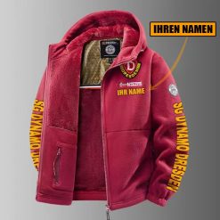 SG Dynamo Dresden – Winter Zip Hoodie Neue Edition mit Ihrem Namen