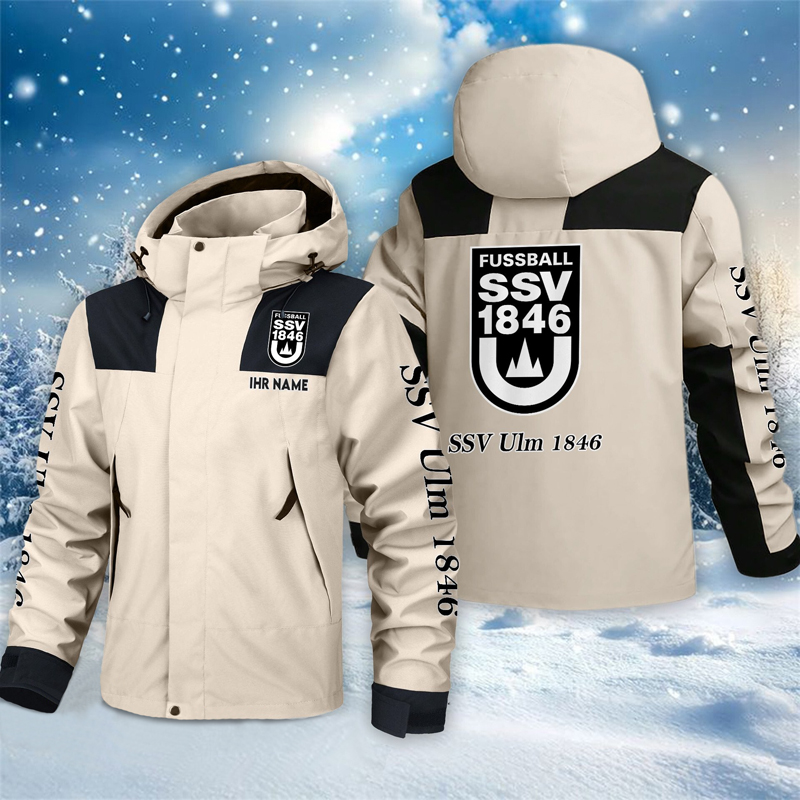 SSV Ulm 1846 – Outdoorjacke Sportlicher Stil mit Ihrem Namen SSV Ulm 1846 – Outdoorjacke Sportlicher Stil mit Ihrem Namen