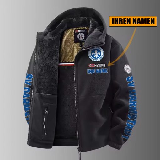 SV Darmstadt 98 – Winter Zip Hoodie Neue Edition mit Ihrem Namen SV Darmstadt 98 – Winter Zip Hoodie Neue Edition mit Ihrem Namen