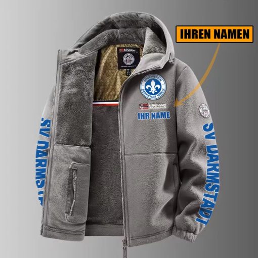 SV Darmstadt 98 – Winter Zip Hoodie Neue Edition mit Ihrem Namen SV Darmstadt 98 – Winter Zip Hoodie Neue Edition mit Ihrem Namen