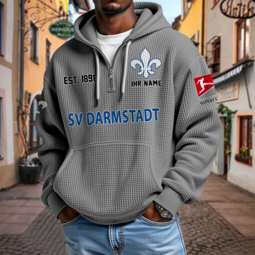 SV Darmstadt 98 – Waffel-Hoodie neue Version mit Ihrem Namen SV Darmstadt 98 – Waffel-Hoodie neue Version mit Ihrem Namen