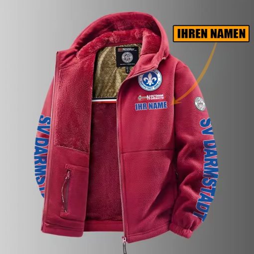 SV Darmstadt 98 – Winter Zip Hoodie Neue Edition mit Ihrem Namen SV Darmstadt 98 – Winter Zip Hoodie Neue Edition mit Ihrem Namen