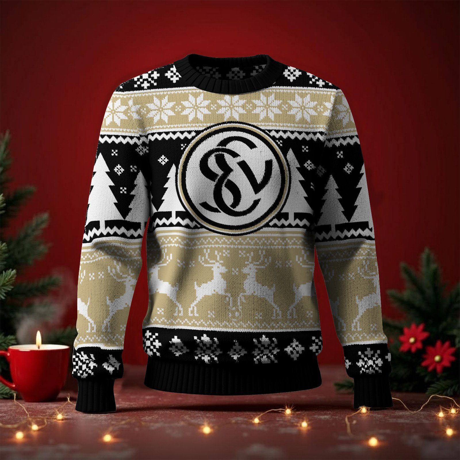 SV Elversberg Fan Edition Weihnachtspullover im neuen Design SV Elversberg Fan Edition Weihnachtspullover im neuen Design