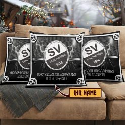 SV Sandhausen – Individueller Name im neuen Design, Kissen mit Füllung
