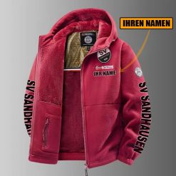 SV Sandhausen – Winter Zip Hoodie Neue Edition mit Ihrem Namen