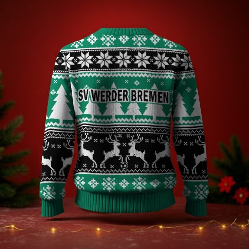 SV Werder Bremen Fan Edition Weihnachtspullover im neuen Design SV Werder Bremen Fan Edition Weihnachtspullover im neuen Design