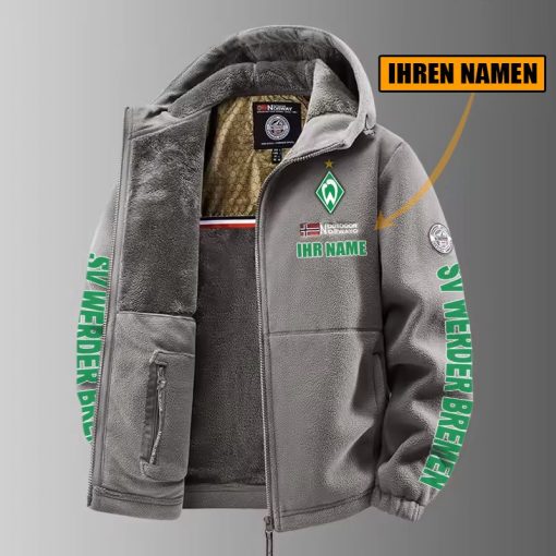 SV Werder Bremen – Winter Zip Hoodie Neue Edition mit Ihrem Namen SV Werder Bremen – Winter Zip Hoodie Neue Edition mit Ihrem Namen