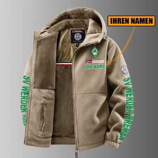 SV Werder Bremen – Winter Zip Hoodie Neue Edition mit Ihrem Namen SV Werder Bremen – Winter Zip Hoodie Neue Edition mit Ihrem Namen