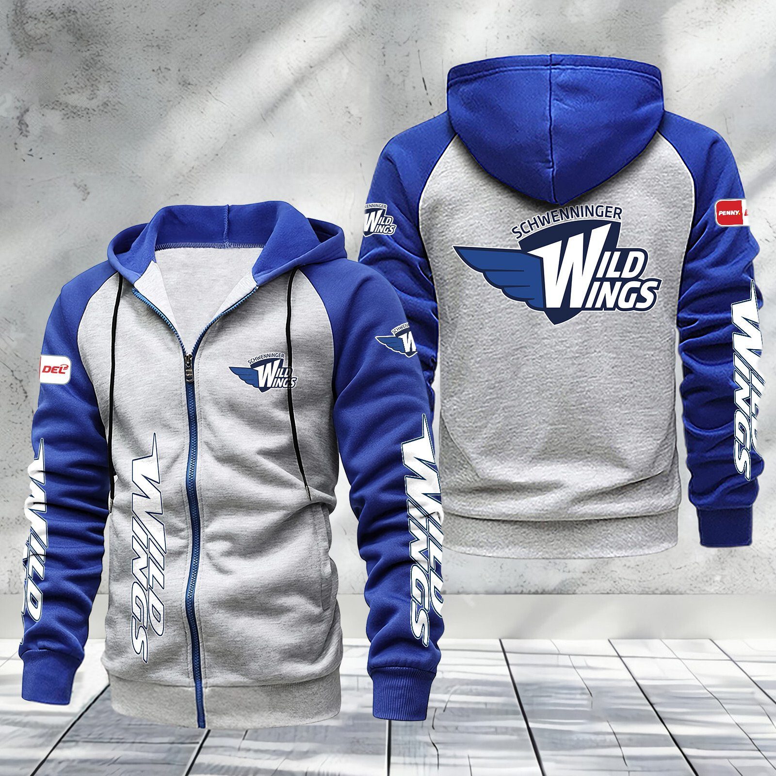 Schwenninger Wild Raglan Zip Hoodie – Sonderausgabe Schwenninger Wild Raglan Zip Hoodie – Sonderausgabe