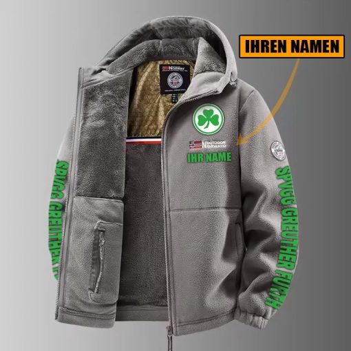 SpVgg Greuther Fürth – Winter Zip Hoodie Neue Edition mit Ihrem Namen SpVgg Greuther Fürth – Winter Zip Hoodie Neue Edition mit Ihrem Namen