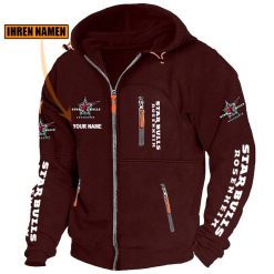 Starbulls Rosenheim Individueller Name Neue Version Zip-Up-Jacke