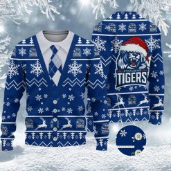 Straubing Tigers Neuer Stil Weihnachtspullover