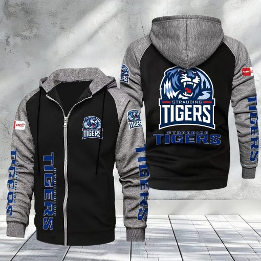 Straubing Tigers Raglan Zip Hoodie – Sonderausgabe Straubing Tigers Raglan Zip Hoodie – Sonderausgabe