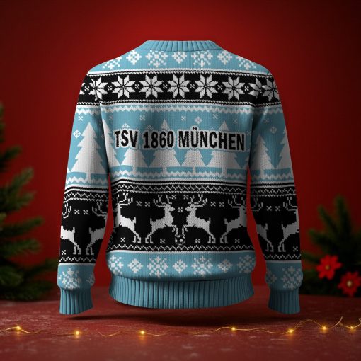 TSV 1860 München Fan Edition Weihnachtspullover im neuen Design TSV 1860 München Fan Edition Weihnachtspullover im neuen Design