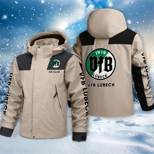 VfB Lübeck – Outdoorjacke Sportlicher Stil mit Ihrem Namen VfB Lübeck – Outdoorjacke Sportlicher Stil mit Ihrem Namen