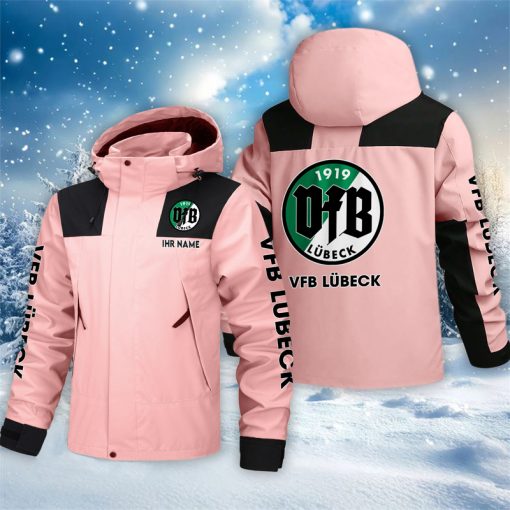 VfB Lübeck – Outdoorjacke Sportlicher Stil mit Ihrem Namen VfB Lübeck – Outdoorjacke Sportlicher Stil mit Ihrem Namen