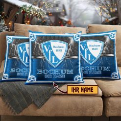 VfL Bochum 1848 – Individueller Name im neuen Design, Kissen mit Füllung